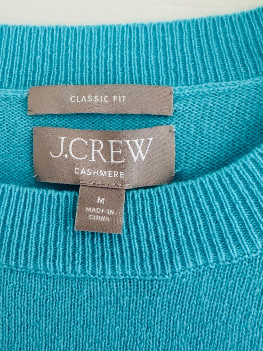 J Crew cashmere crew neck sweater